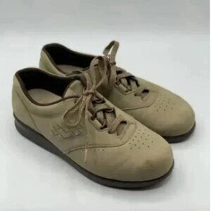 SAS Free Time Suede Leather Comfort Walking Shoes Size 6.5